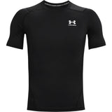 UA Mens HG Armour Comp SS Tee Black