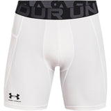 UA Mens HG Armour Short White