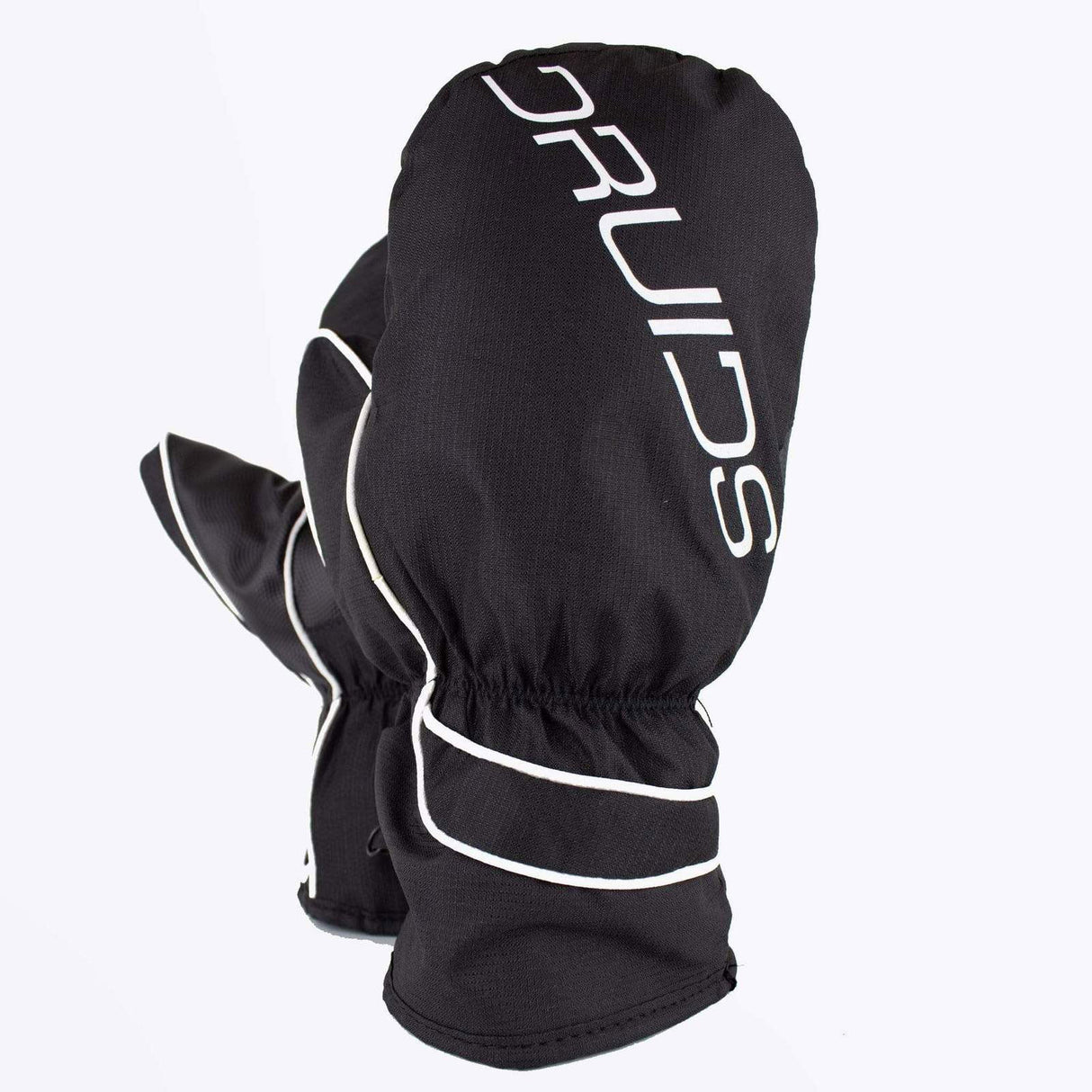 Branded Winter Mitts Black