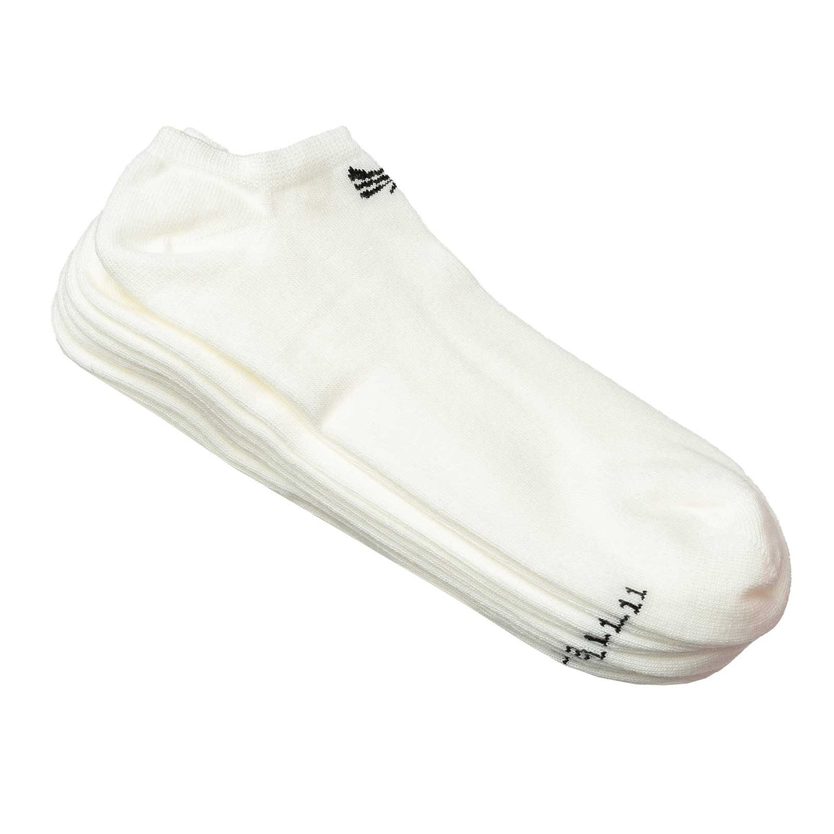 Puresox Socklet 5pk Plain White
