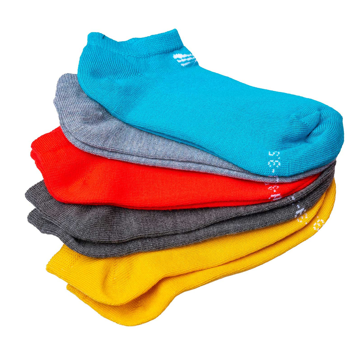 Puresox Socklet 5pk Kids Sock Multi