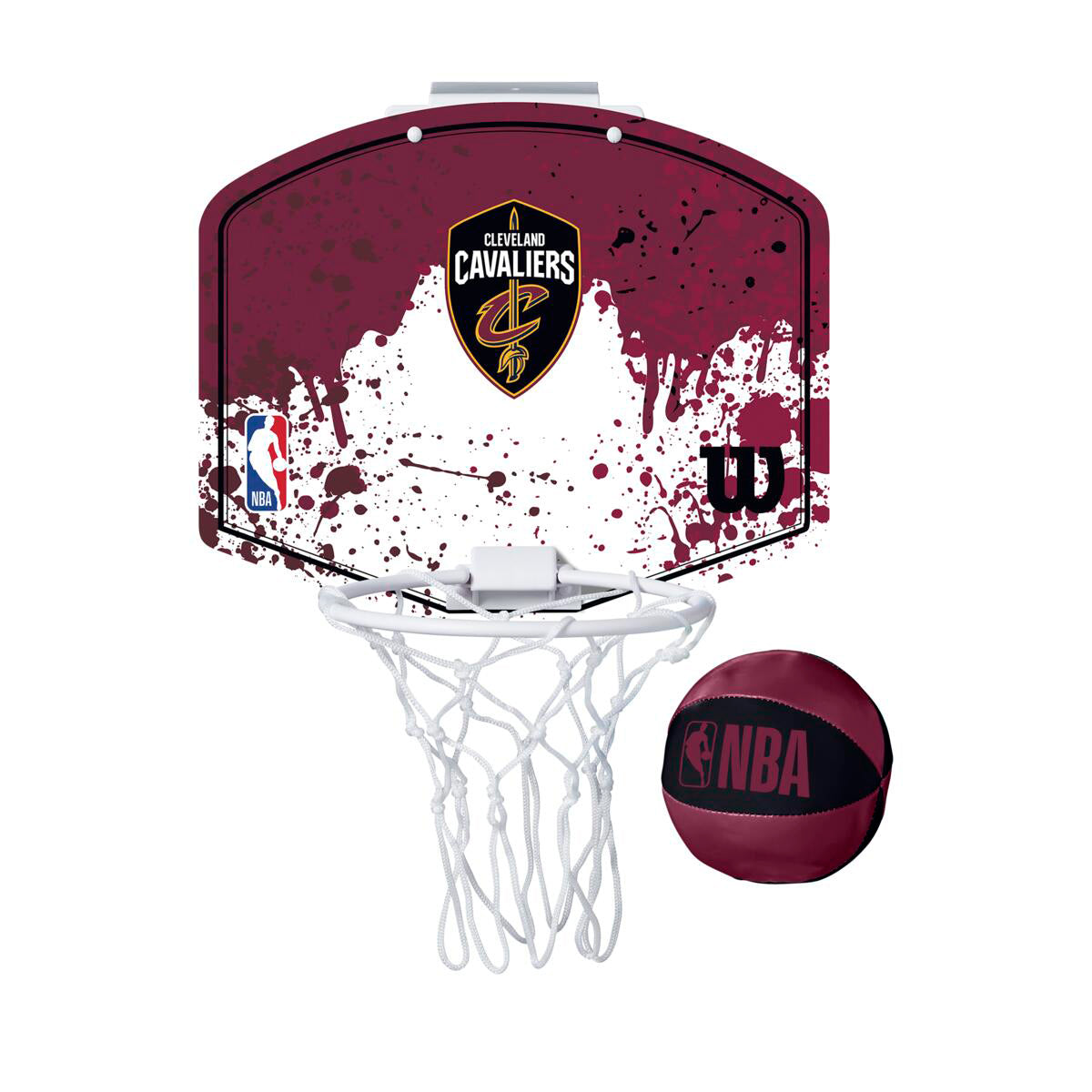 Wilson NBA mini Hoop Cleve Cavaliers Pur