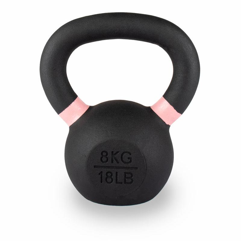 Rival Cast Iron Kettlebell 8kg Black
