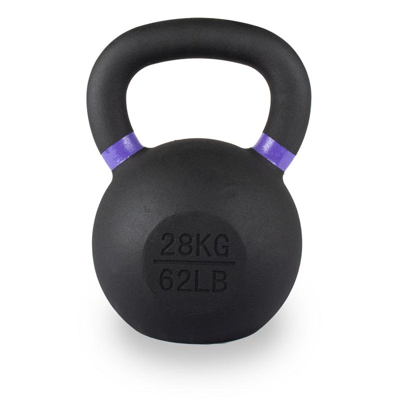Rival Cast Iron Kettlebell 28kg Black