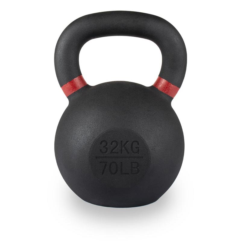 Rival Cast Iron Kettlebell 32kg Black