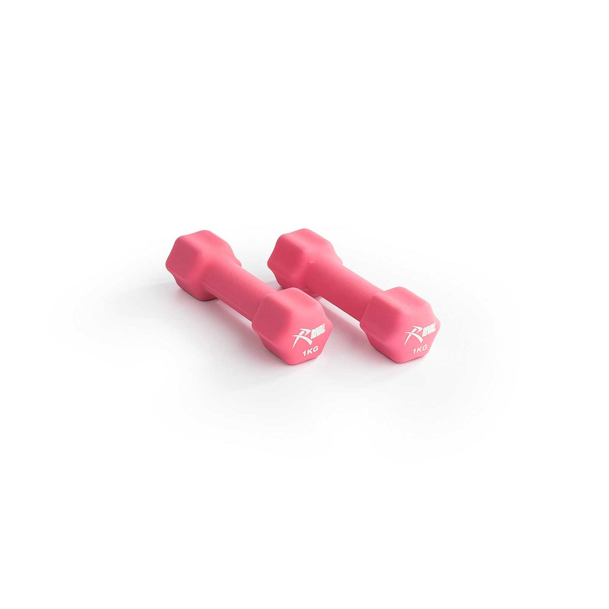 Rival Neoprene Dumbell 1kg Pair Pink