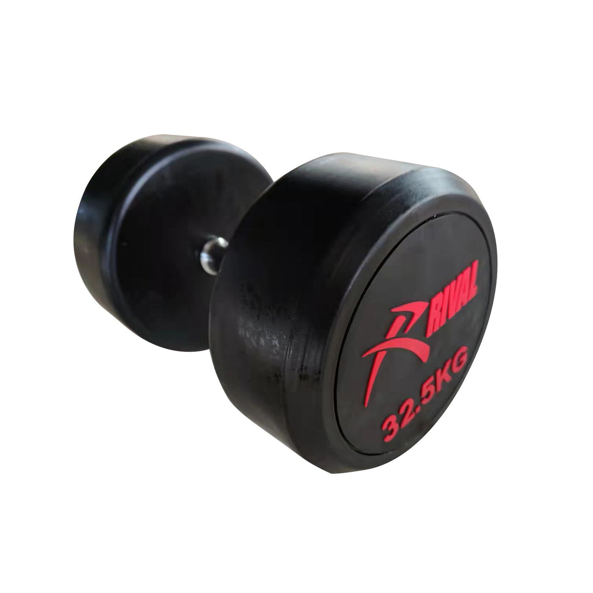 Rival Rubber Round Dumbell 32.5kgPair Bl