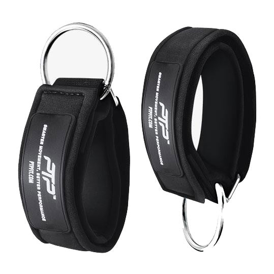 PTP Elite Ankle Straps Black