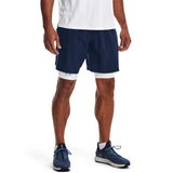 UA Men's Woven Graphic Shorts Navy
