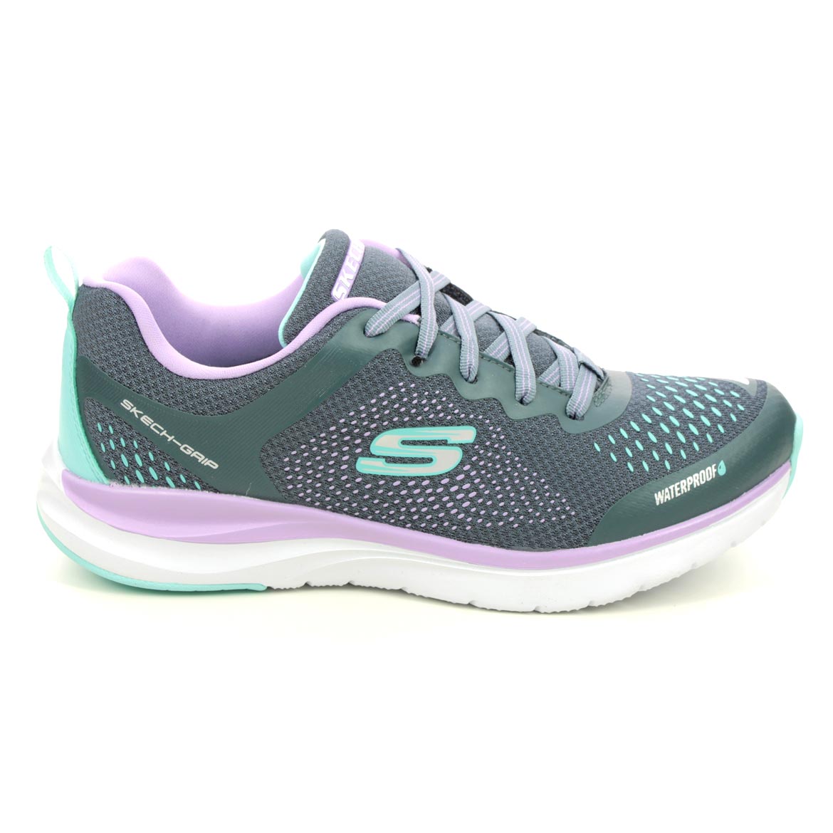 Skechers Ultra Groove Kid Girl Fw Gy/Pur