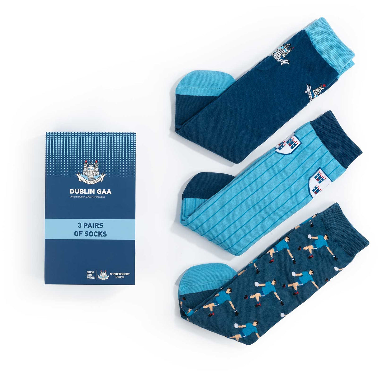 Dublin Gift Box 3 Pack Sock Multi