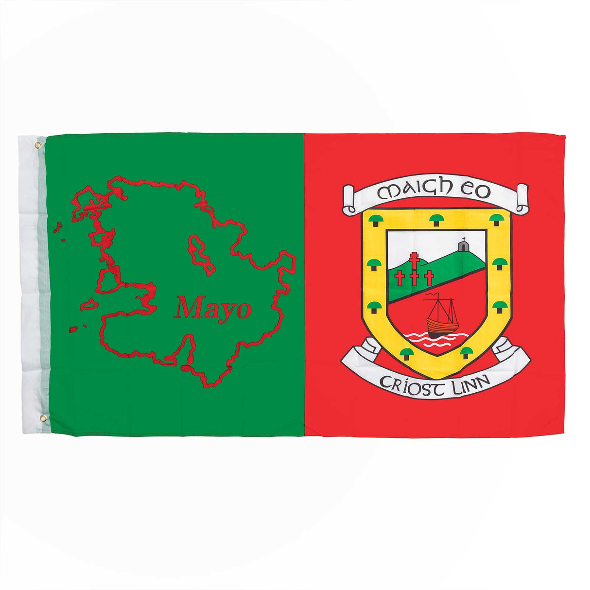 TCF DJ Daly County  Mayo 5*3 Flag Green