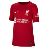 Nike Liverpool 22 Kids Home Jersey Red