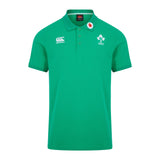Canterbury IRFU 22 Team Polo Shirt Green