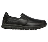 Skechers Work Slip On Mens Shoe Black