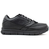 Skechers Work Lace Up Mens Boots Black
