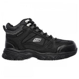 Skechers Ledom Work Mens Boots Black