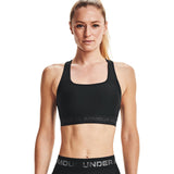 UA CROSS BACK Mid Bra Black