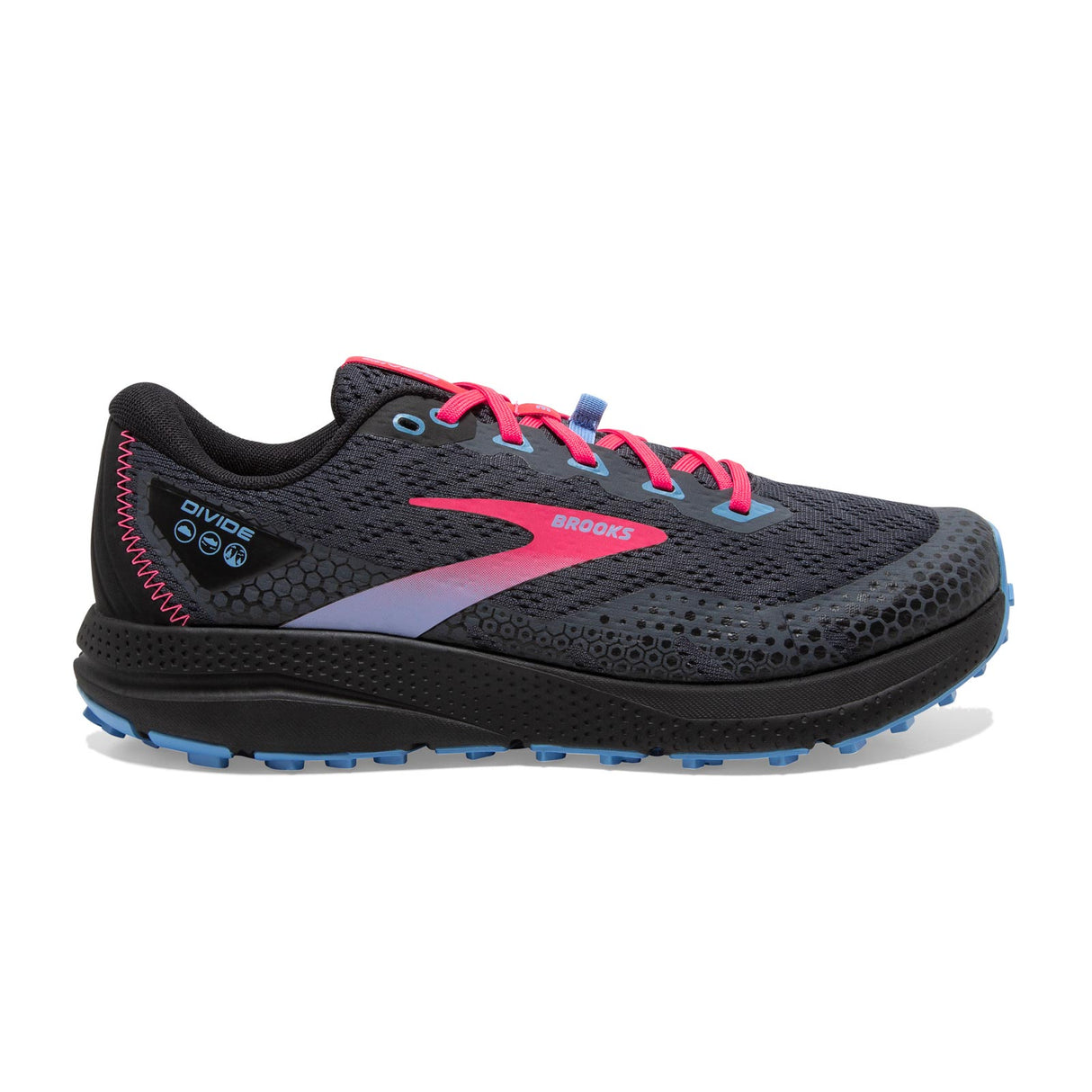 Brooks Divide 3 Womens Black/Pink