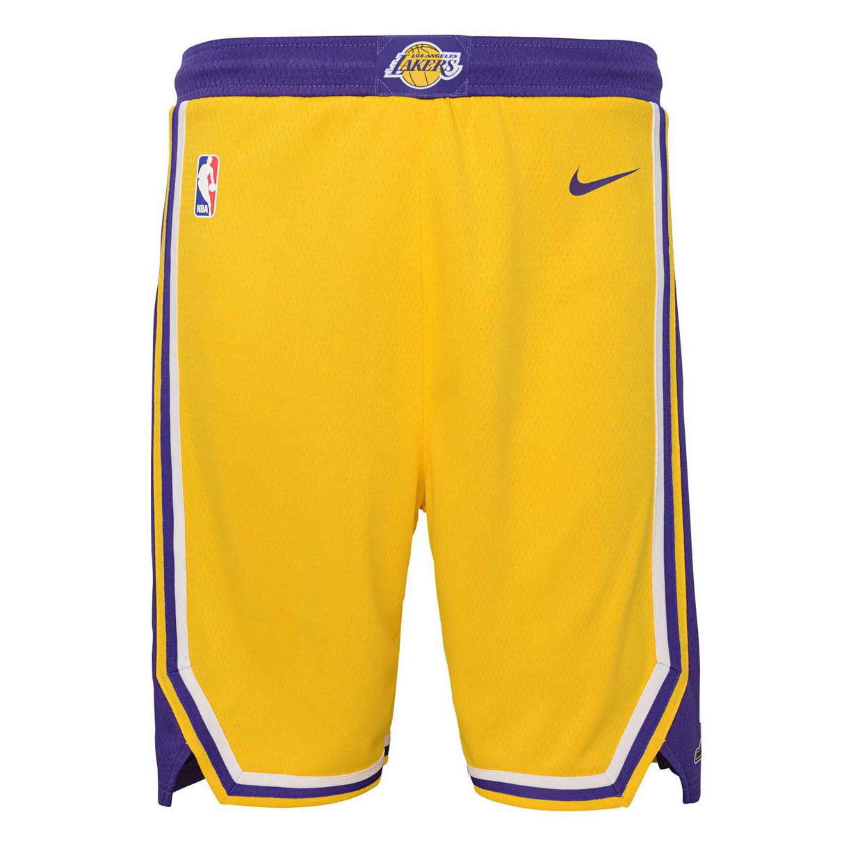 Nike Lakers Swingman Kids Shorts Yellow
