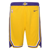 Nike Lakers Swingman Kids Shorts Yellow