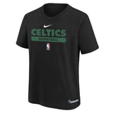 Nike Celtics Kid Practice SS T-Shirt Blk