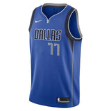 Nike Mavericks Doncic 77 Kids Jrsy Blue
