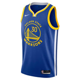 Nike Warriors Curry 30 Kids Jersey Blue
