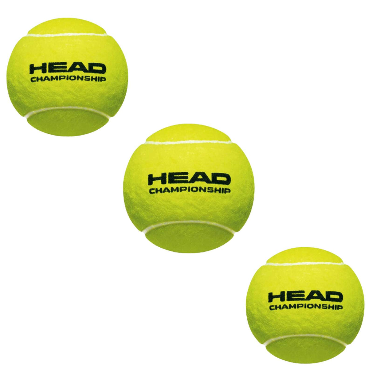 Head Championship 3 Ball Can Yellow