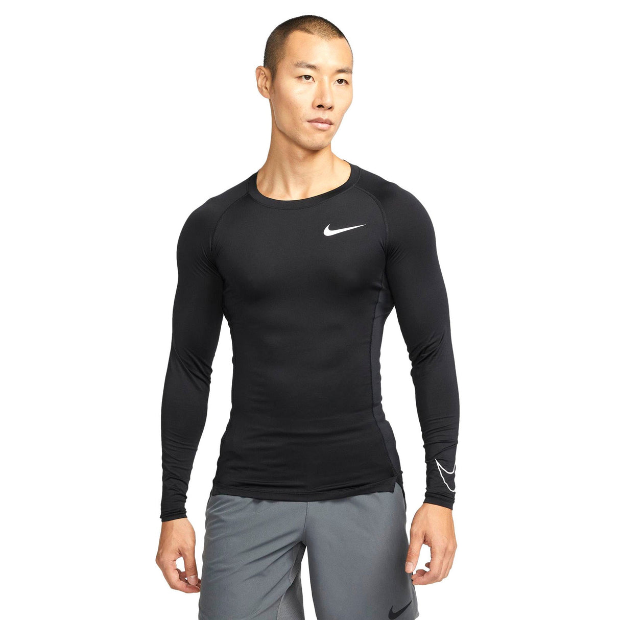 NIKE  PRO DRI-FIT LONG SLEEVE BLACK