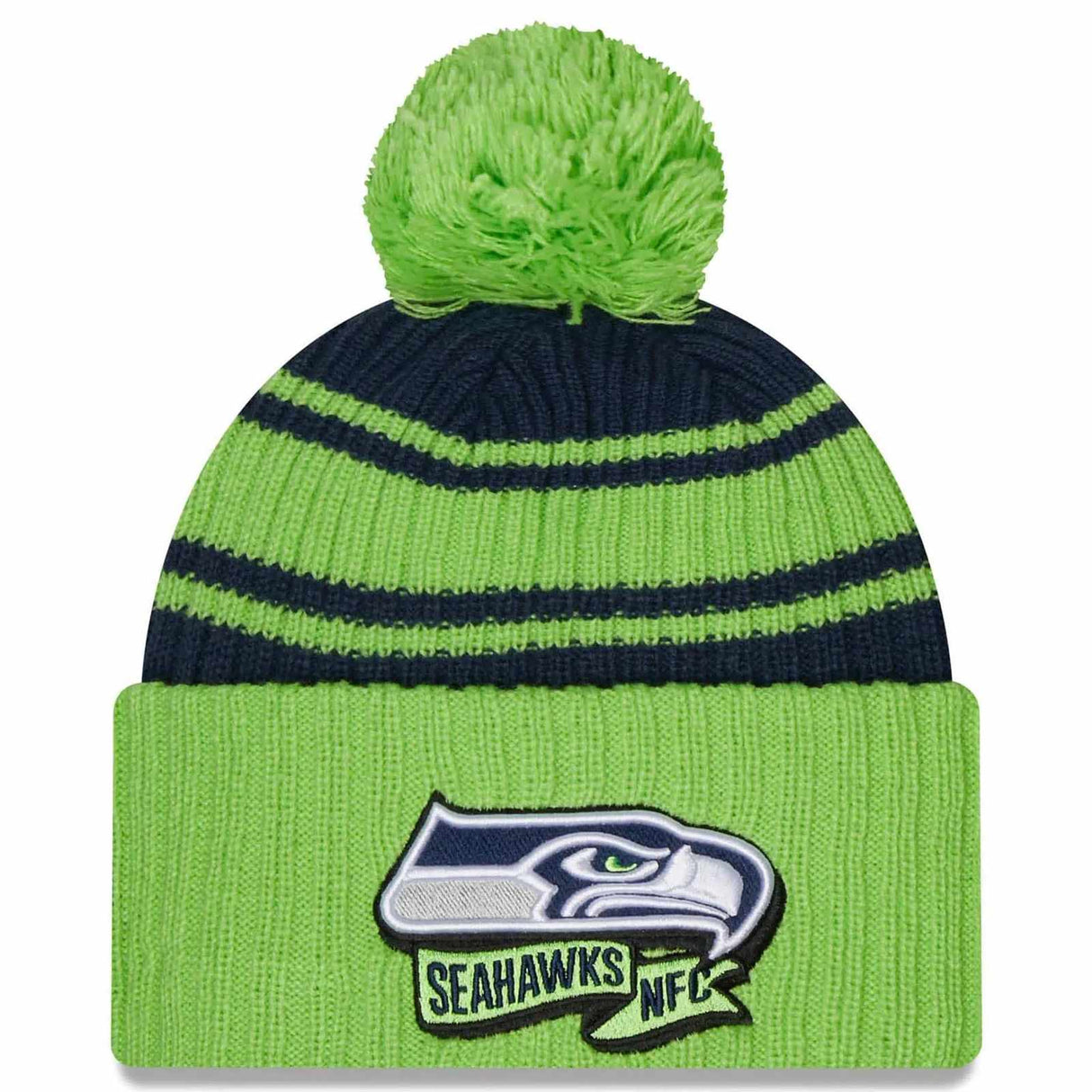 New Era Seahawks NFL Knit Beanie Green