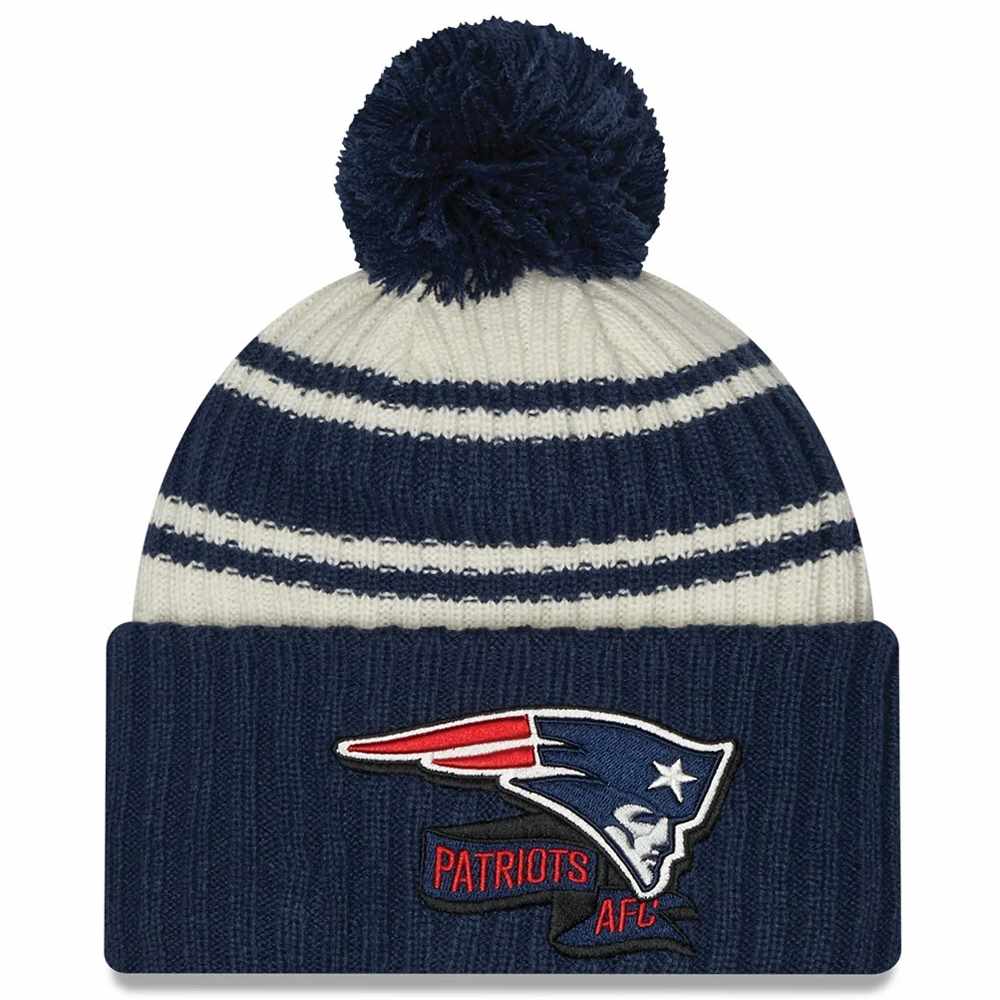 New Era Patriots NFL Knit Beanie White
