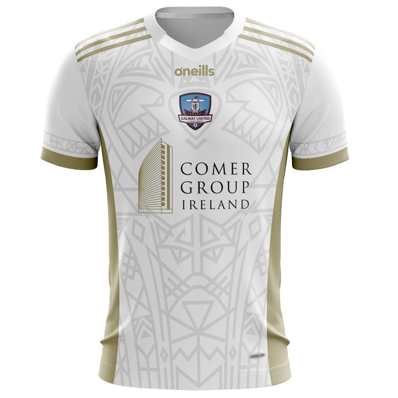 O'Neills Galway United Away 22 Jrsy Wht