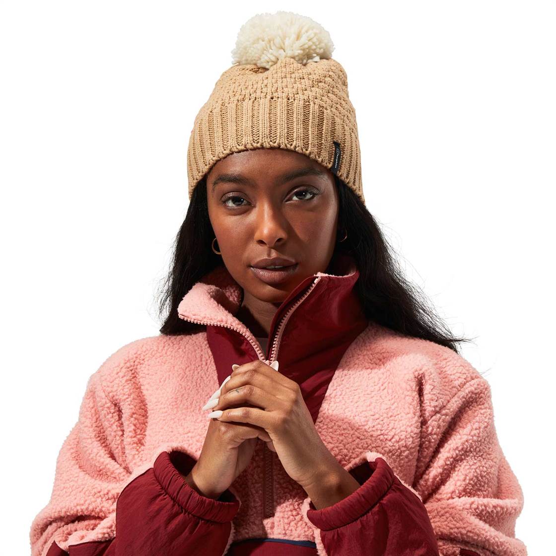 Berghaus Wmn EDO Bobble Beanie Sand Dune