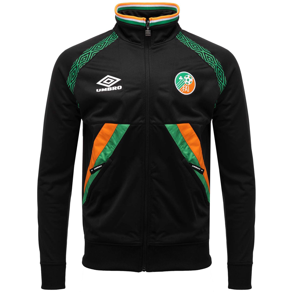 Umbro FAI 94 Tricot Track Top Black