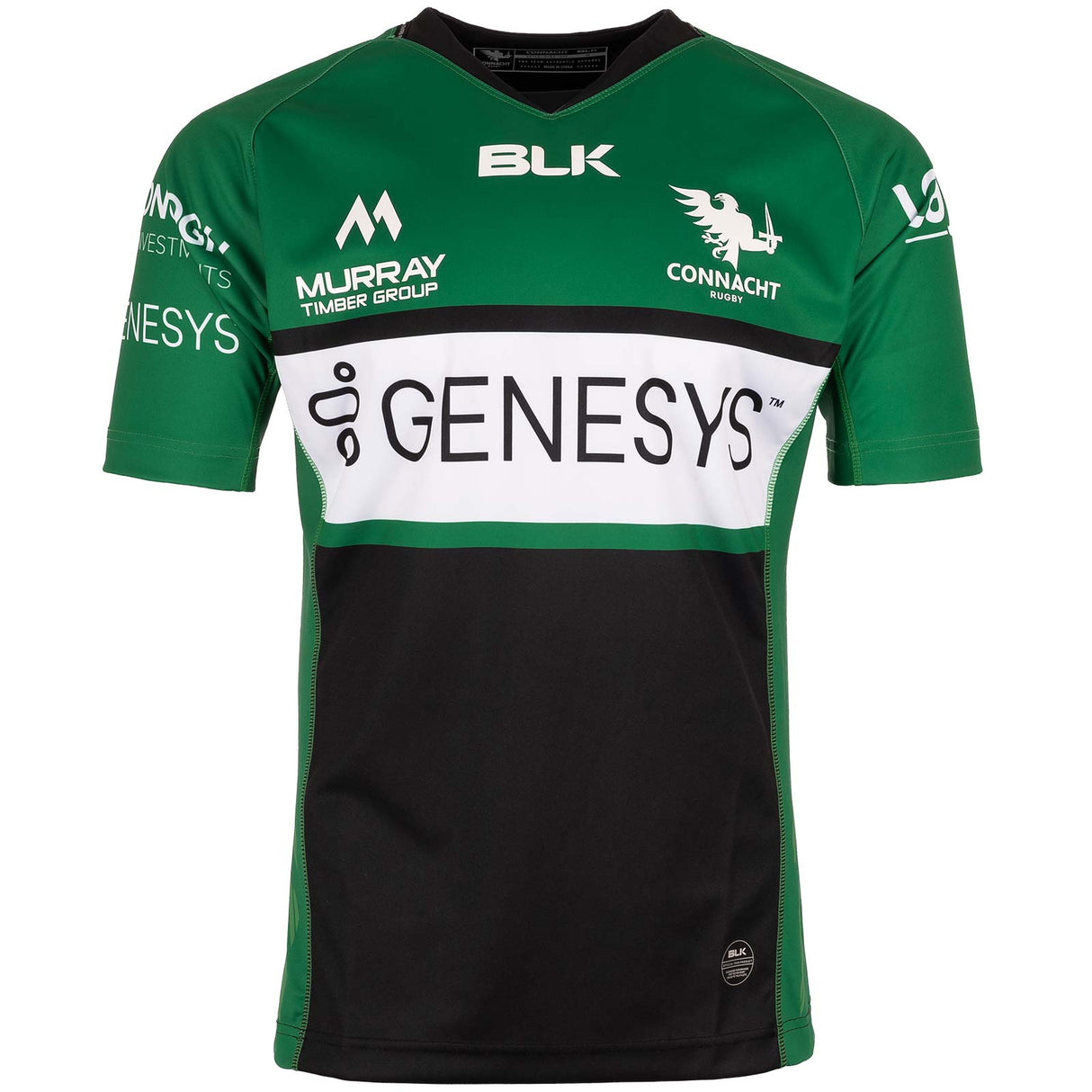 BLK Connacht 22 Pro Jrsy Euro Grn