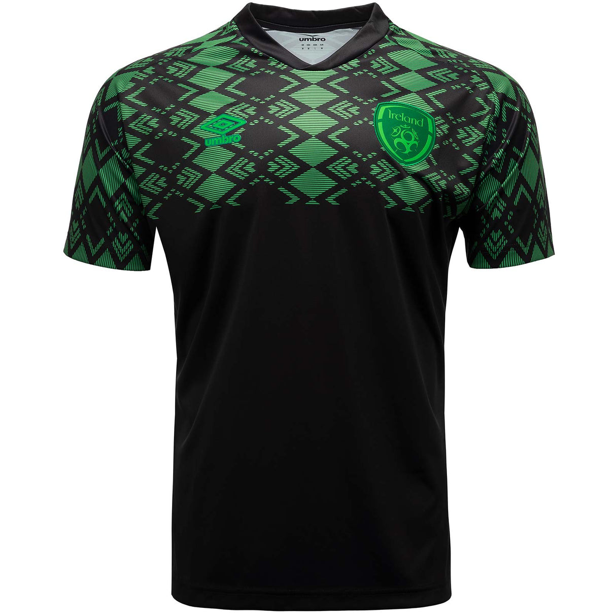 Umbro FAI 22 GK SS Jrsy Blk
