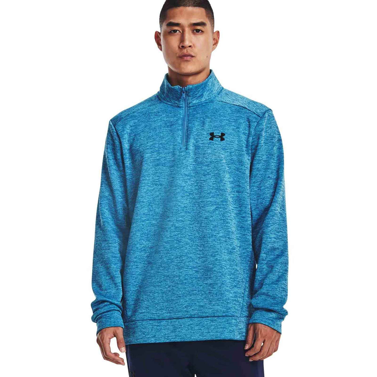 UA Men's Armour Fleece 1/4 Zip BLUE