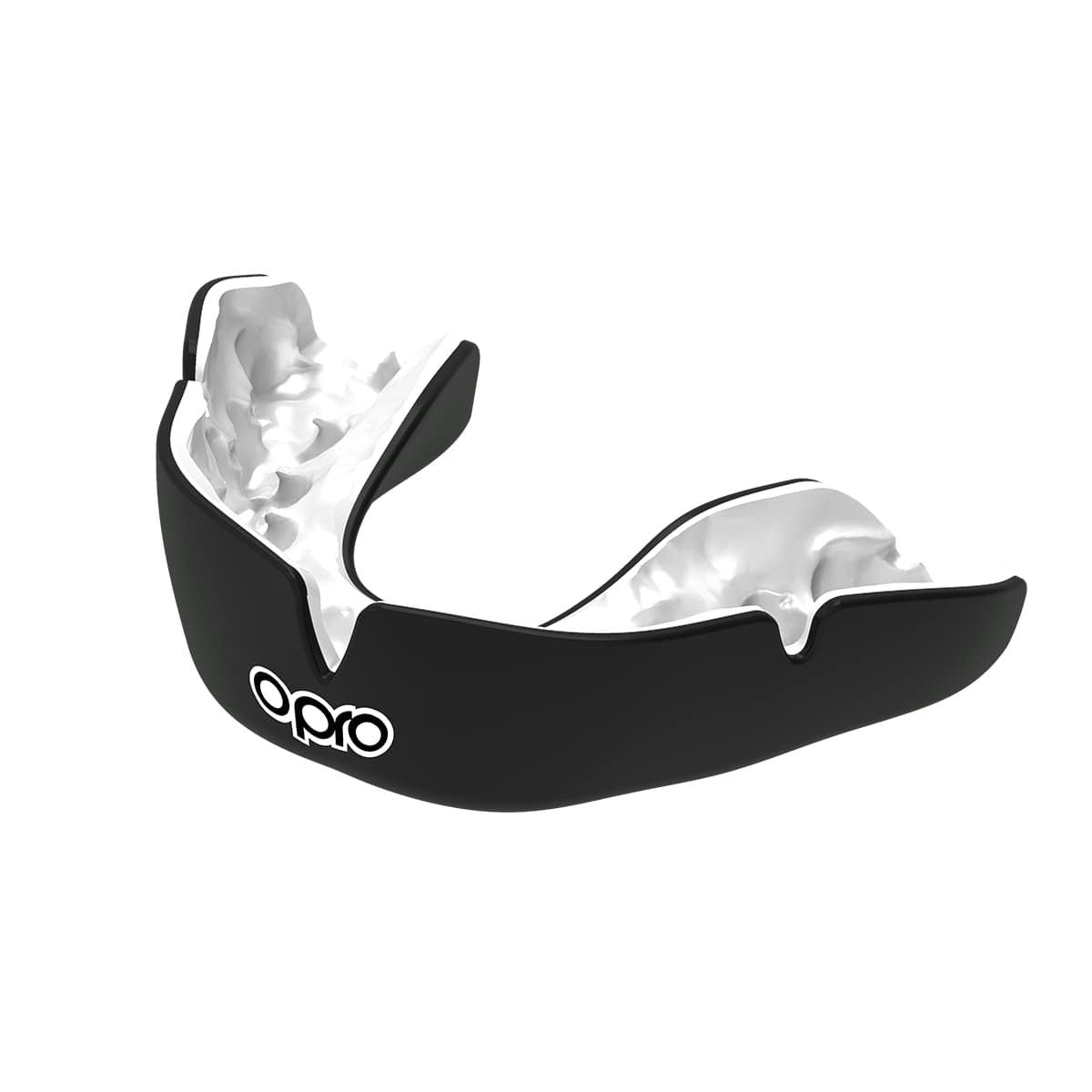 Opro Instant Custm Fit M/guard Senr Blk