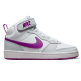 Nike Girls Court Borough 2 Mid Grey