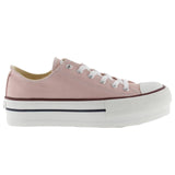 VICTORIA CANVAS PLATFORM SNEAKER PNK