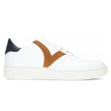 Victoria Faux Leather Sneaker Uni Wht/Or