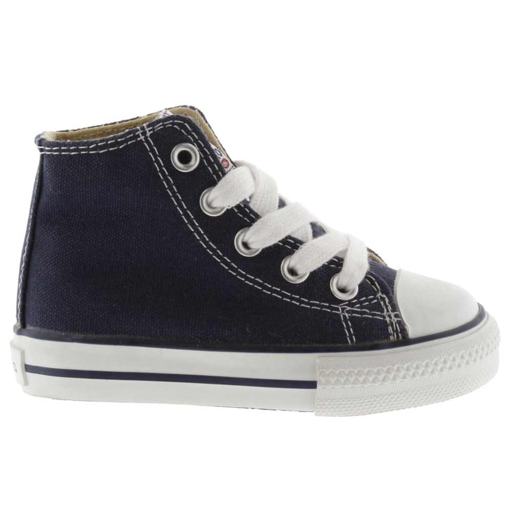 Victoria Canvas Hi-Top Jnr Uni Navy