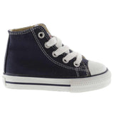 Victoria Canvas Hi-Top Jnr Uni Navy