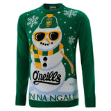 O'Neills Donegal Christmas Jumper Green