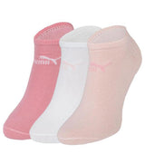 Puma Sneaker-V Socks 3P Wht/Pink
