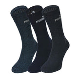 Puma Crew Sock 3PK Navy