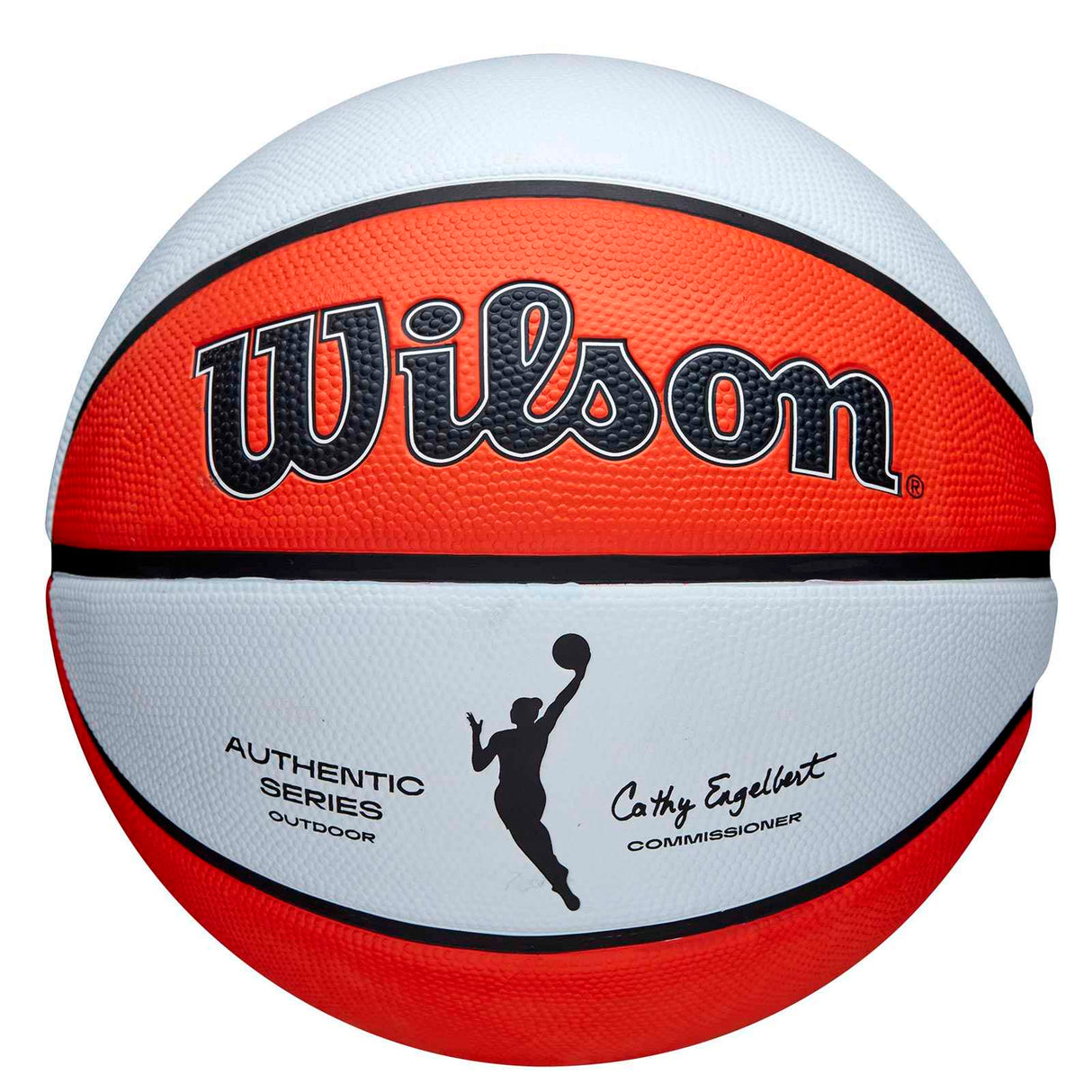 Wilson WNBA Authentic Outdr Orange/Wht