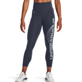 UA Womens Motion Ankle Leg Branded Grey