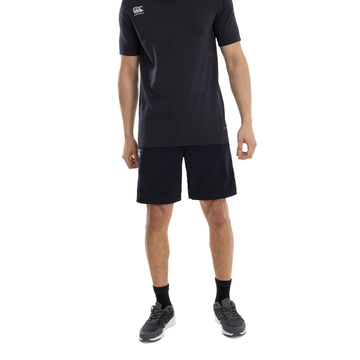 CCC Men's Woven Gym Short Black